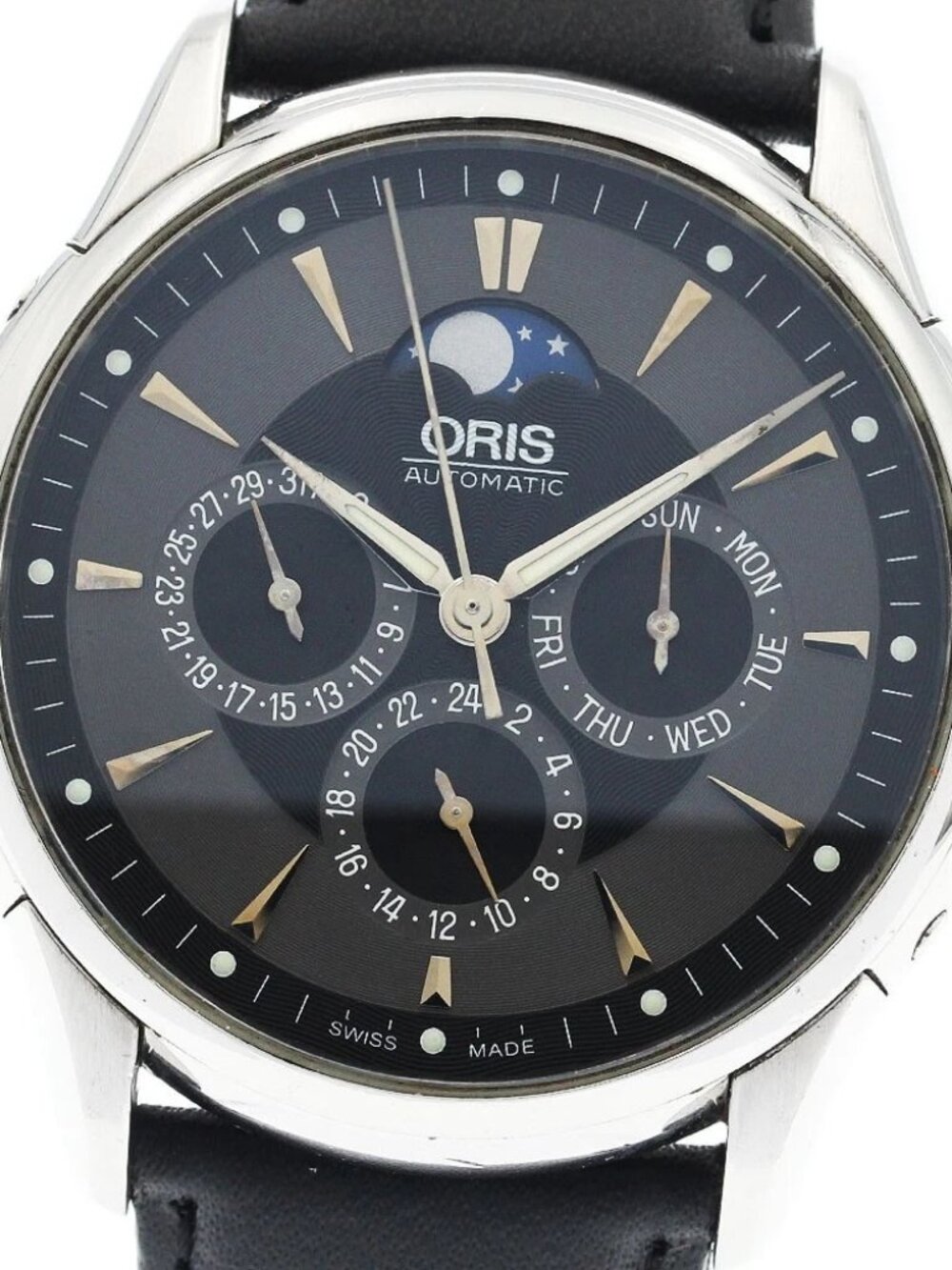 ORIS Artelier Complication 7592 Moon Phase Day Date Automatic Men's Watch_943619